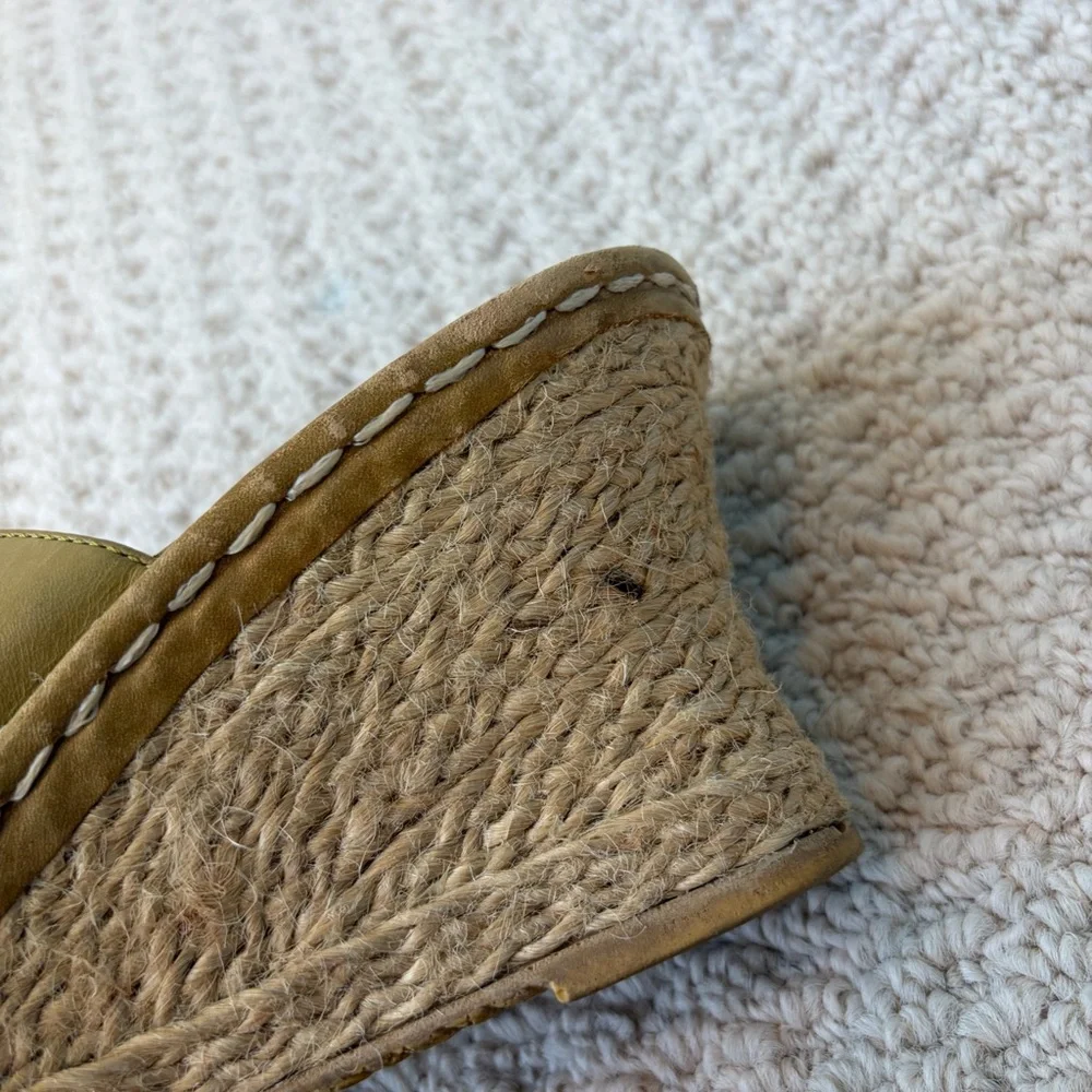 Nuture Wildflower Studded Wedge Sandals Earthy Boho Hippie
